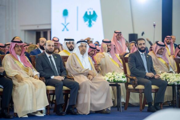 لقاء احمد الشرع مع الوزير خالد الفالح