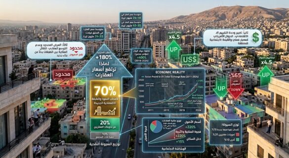 اسعار العقارات في سوريا