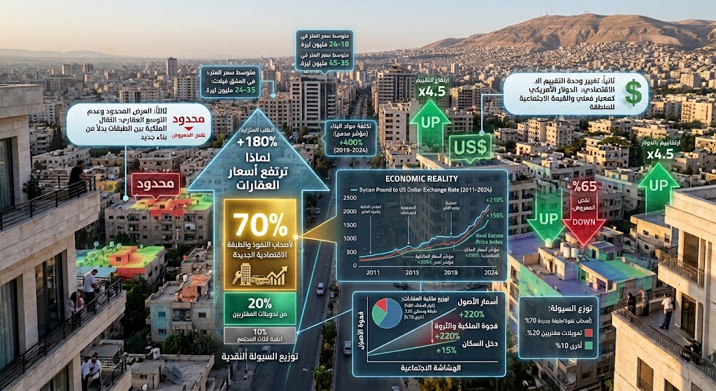 اسعار العقارات في سوريا